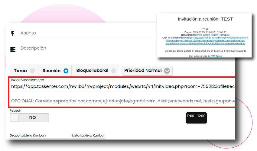 contraseñas control de teletrabajo
