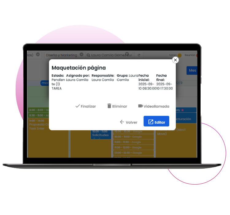 crear usuarios control de teletrabajo