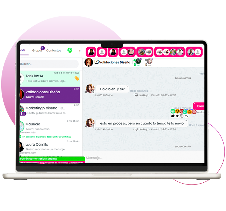 crear usuarios control de teletrabajo