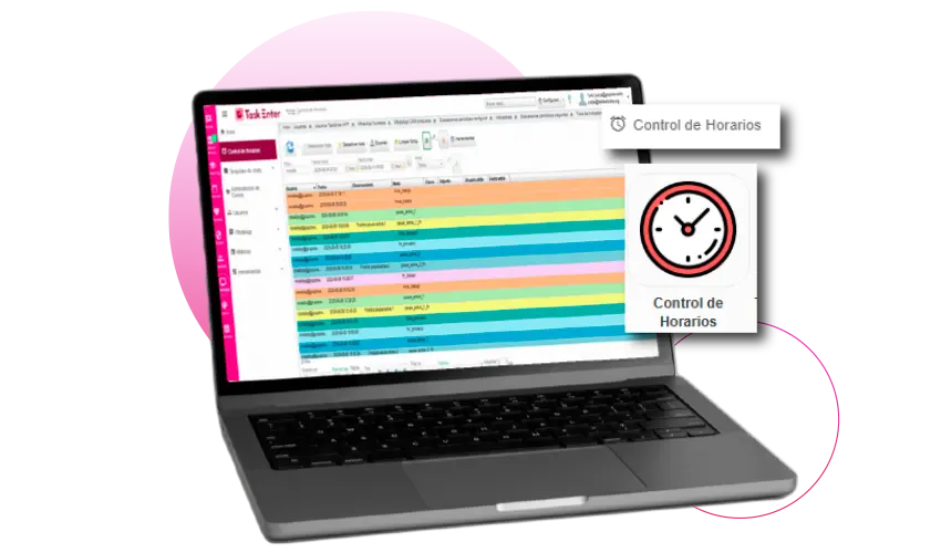 control de teletrabajo