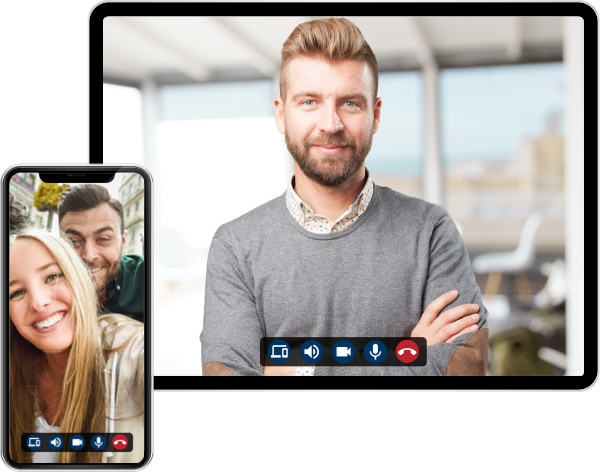 Chamada de vídeo para celular