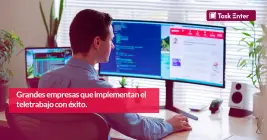 Grandes empresas que implementan el teletrabajo con éxito